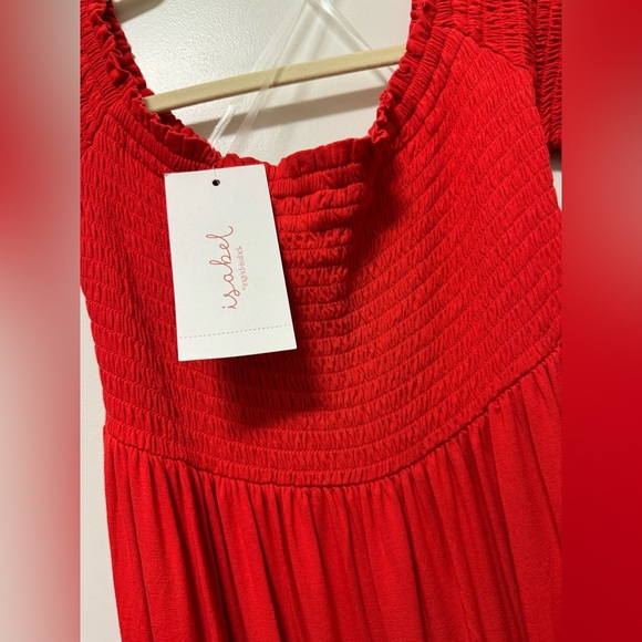 Isabel maternity red dress NWT - Picture 3 of 4